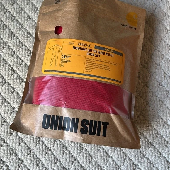 Carhartt Red Union Suit for Men - Picture 1 of 1